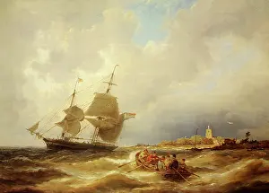 Maas: The Breille, on the Maas, Holland
