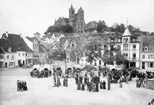Rhein: Breisach am Rhein, 1924