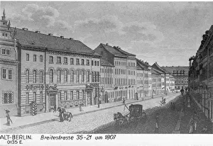 1807: Breite Strasse in Berlin, around 1807