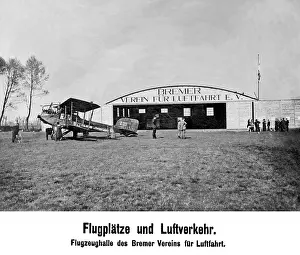 Bremen: The Bremen Airport, 1920