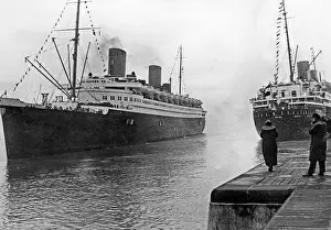 Bremen: The Bremen and the Europa, 1934