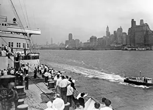 Bremen: The Bremen in New York, 1939