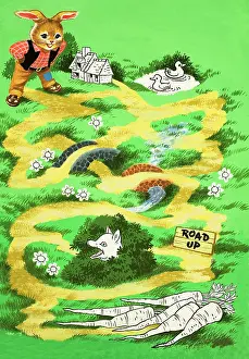 Brer: Brer Rabbit puzzle page