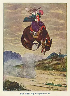 Harry Rountree: BRER RABBIT RIDING FOX