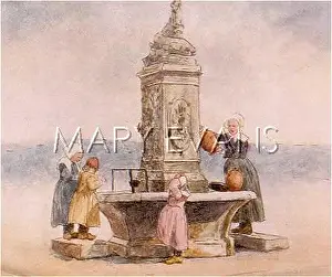 Concarneau: BRETON FOUNTAIN