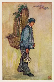 Garlic: BRETON GARLIC SELLER