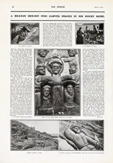 Carves: A Breton hermit - l'abbe Foure