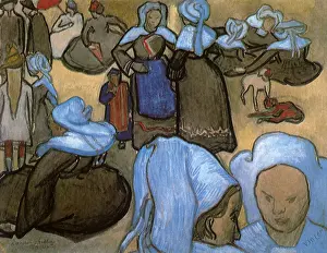 Breton: Breton Women, by Van Gogh