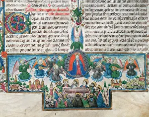 Assumption: Breviary of the Bishop of Montoya. The Assumption of the Vir