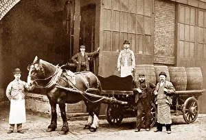Dray: Brewery Dray early 1900s