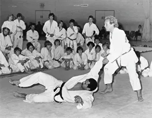 Medallist: Brian Jacks at Carn Brea Leisure Centre, Redruth, Cornwall