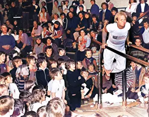 Dips: Brian Jacks at Carn Brea Leisure Centre, Redruth, Cornwall