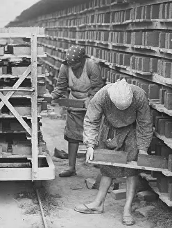 Employed: Brick production in Germany, 1929