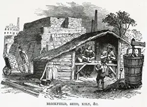 Brickfield: Brickfield, shed, kiln