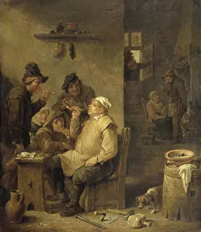 Carvers: Bricklayer Smoking a Pipe