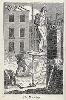 Scaffolding: Bricklayers - 1827