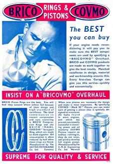 Covmo: Brico - Covmo. Bricovmo Piston Rings: Brilybdenum