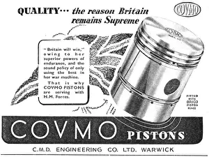 Pistons: Brico Piston Rings & Covmo Pistons