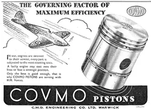 Pistons: Brico Piston Rings & Covmo Pistons