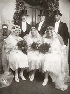 Tails: Bridal couples, 1926