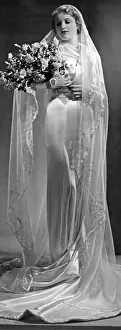 Apparel: Bridal wear, 1935