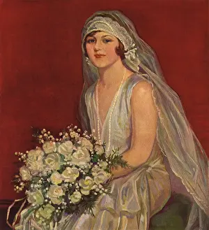 Nuptials: Bride and Bouquet