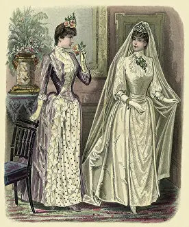 Nuptials: Bride and Bridesmaid