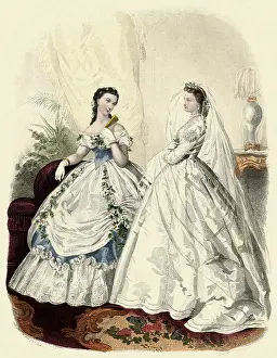 Nuptials: Bride and Bridesmaid