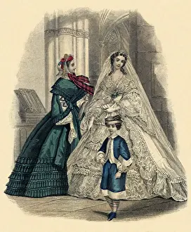 Nuptials: Bride in Elaborate Gown