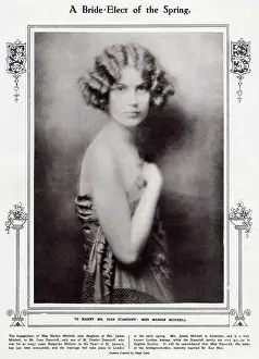 Waved: A Bride-Elect of the Spring - Miss Marion Mitchell
