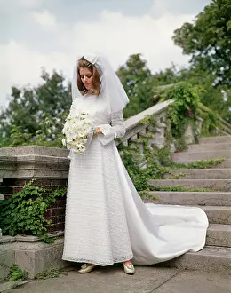 Vows: Bride In Garden