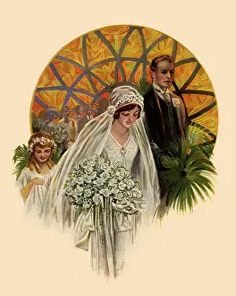 Nuptials: Bride and Groom