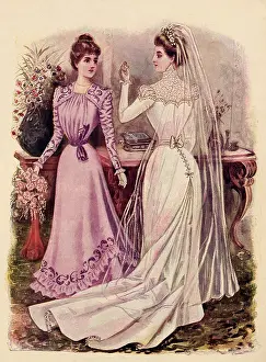 Nuptials: Bride and Maid of Honor