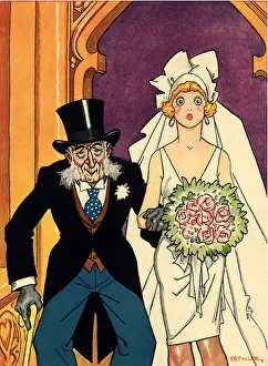 Nuptials: Bride and Old Man