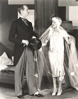 Spats: Bride receiving groom's approval