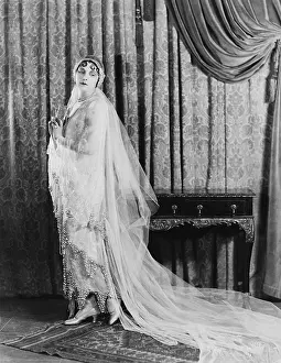 Purity: Bride in her wedding dress
