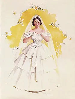 Nuptials: Bride on Yellow