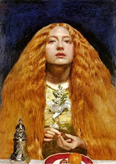 Loose: The Bridesmaid, by J E Millais