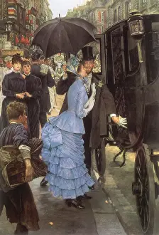 Bustle: The Bridesmaid, by Tissot