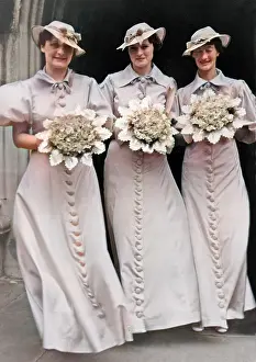 Bridesmaid: Three bridesmaids