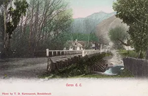 Approaching: Bridge approaching Ceres, Cape Colony, South Africa