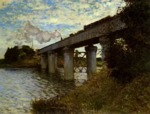 Argenteuil: Bridge at Argenteuil, by Monet