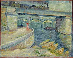 Asnieres: The Bridge at Asniures, by Van Gogh