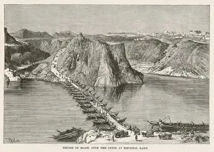 Viaducts: Bridge of Boats, India