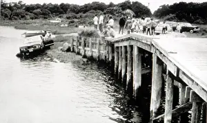 Kopechne: Bridge to Chappaquiddick Island that Ted ?