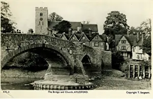 Aylesford: The Bridge & Church, Aylesford, Kent
