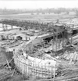 Pardubice: Bridge construction - Elbe River - Pardubice