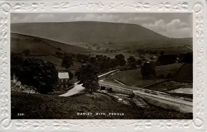 Colne: Bridge & Cottages, Pendle, Lancashire
