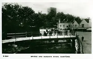 Dartford: Bridge & Darenth River, Dartford, Kent