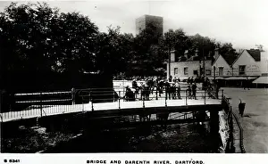 Dartford: Bridge & Darenth River, Dartford, Kent